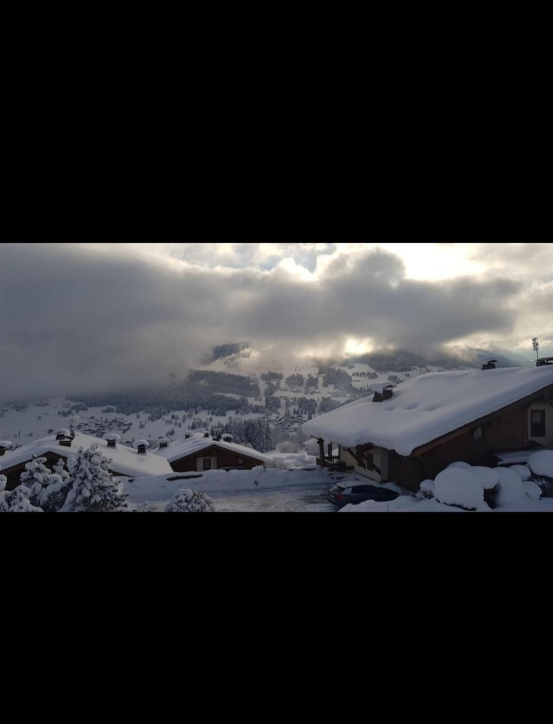 Studio Porte Du Mont Blanc Combloux Aux Pieds Des Pistes מראה חיצוני תמונה